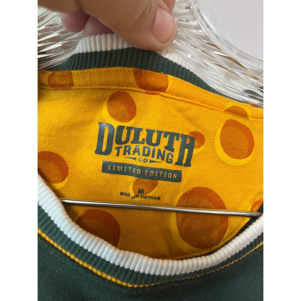 Duluth Trading Co Green Bay Packers Sweatshirt Mens Medium Limited Edition Green - Picture 4 of 6
